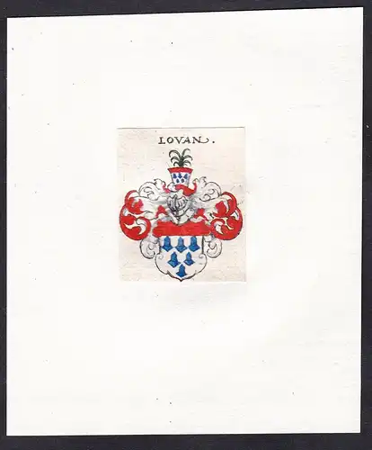 Lovan - Lovan Wappen Adel coat of arms heraldry Heraldik