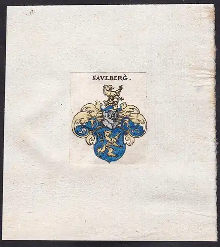 Savlberg - Saulberg Wappen Adel coat of arms heraldry Heraldik