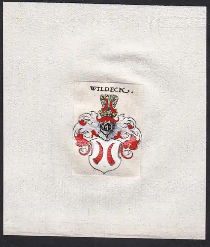 Wildeck - Wildeck Wildek Wappen Adel coat of arms heraldry Heraldik