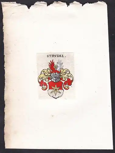 Strvdel - Strudel Wappen Adel coat of arms heraldry Heraldik