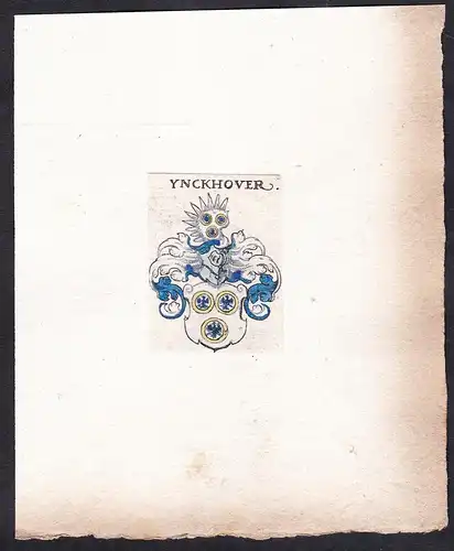 Ynckhover - Ynckhover Wappen Adel coat of arms heraldry Heraldik