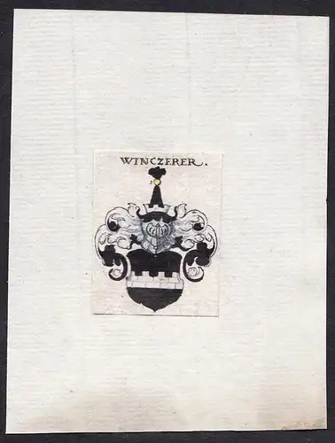 Winczerer - Winczerer Wappen Adel coat of arms heraldry Heraldik