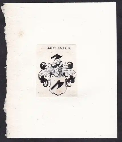 Barteneck - Barteneck Wappen Adel coat of arms heraldry Heraldik