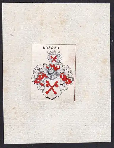 Kragat - Kragat Wappen Adel coat of arms heraldry Heraldik