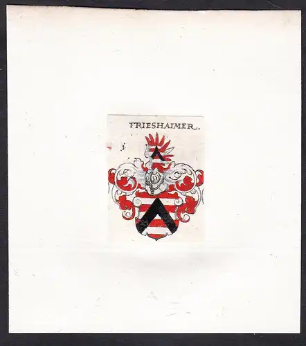 Frieshaimer - Frieshaimer Friesheimer Wappen Adel coat of arms heraldry Heraldik