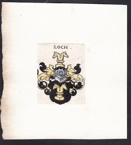 Loch - Loch Wappen Adel coat of arms heraldry Heraldik