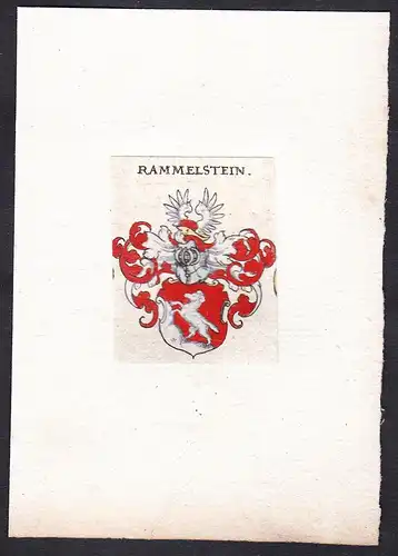 Rammelstein - Rammelstein Wappen Adel coat of arms heraldry Heraldik
