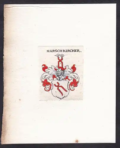 Harschkircher - Harschkircher Wappen Adel coat of arms heraldry Heraldik
