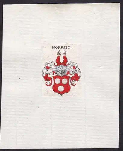 Hofreit - Hofreit Wappen Adel coat of arms heraldry Heraldik