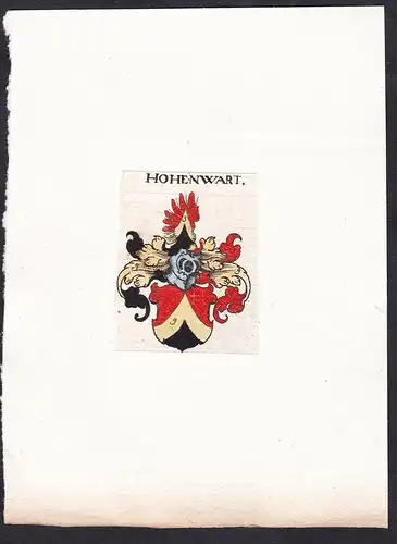 Hohenwart - Hohenwart Wappen Adel coat of arms heraldry Heraldik