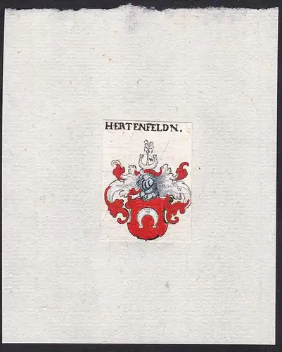 Hertenfeldn - Hertenfelden Wappen Adel coat of arms heraldry Heraldik
