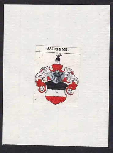 Salching - Salching Wappen Adel coat of arms heraldry Heraldik