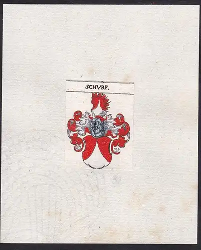 Schurf - Schurf Wappen Adel coat of arms heraldry Heraldik