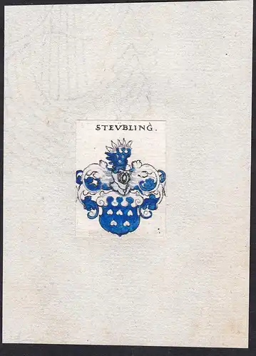 Steubling - Steubling Wappen Adel coat of arms heraldry Heraldik