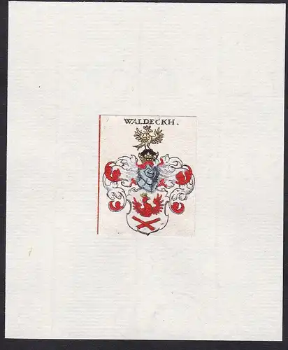 Waldeckh - Waldeckh Waldeck Wappen Adel coat of arms heraldry Heraldik