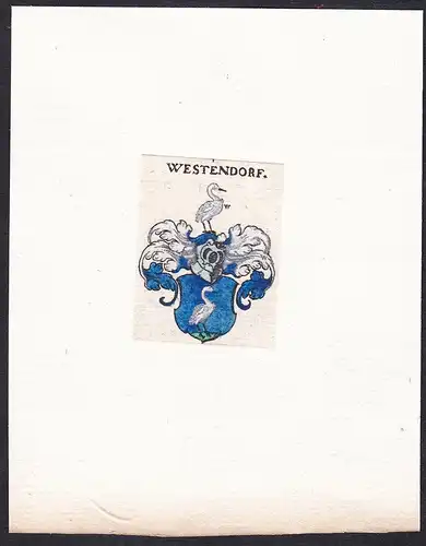 Westendorf - Westendorf Wappen Adel coat of arms heraldry Heraldik