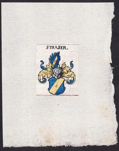 Straser - Straser Strasser Wappen Adel coat of arms heraldry Heraldik