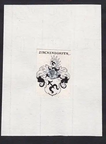 Zirckendörfer - Zörkendörfer Zirckendörfer Wappen Adel coat of arms heraldry Heraldik