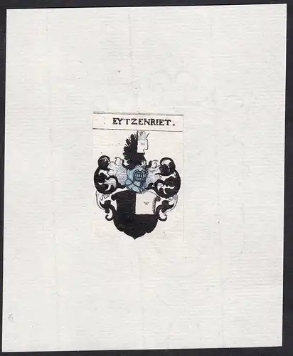Eytzenriet - Eytzenriet Eitzenried Eitzen Ried Wappen Adel coat of arms heraldry Heraldik