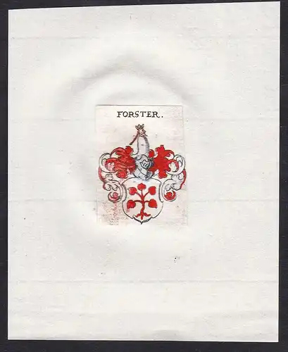 Forster - Forster Wappen Adel coat of arms heraldry Heraldik