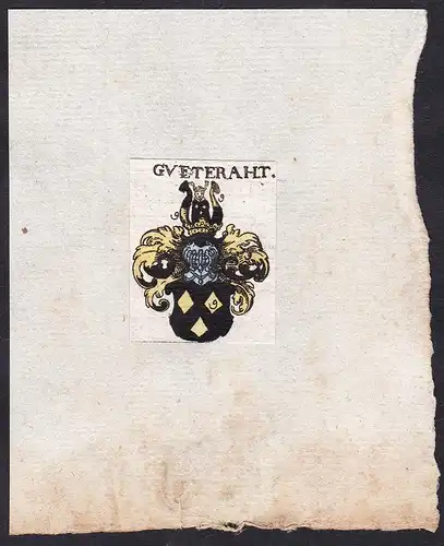 Güteraht - Güteraht Güterath Wappen Adel coat of arms heraldry Heraldik