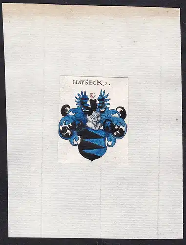 Hauseck - Hauseck Wappen Adel coat of arms heraldry Heraldik