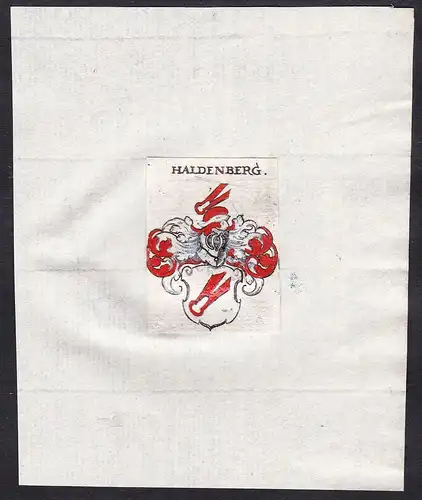 Haldenberg - Haldenberg Wappen Adel coat of arms heraldry Heraldik