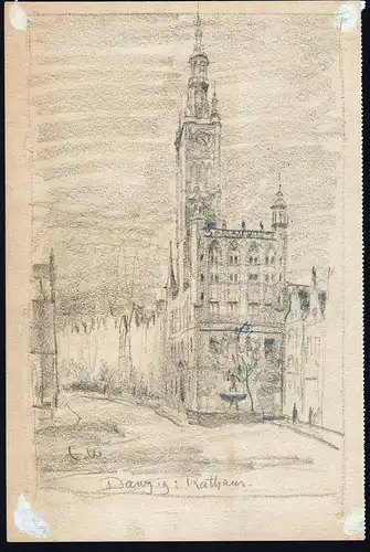 Danzig: Rathaus - Gdansk / Polska Polen Poland