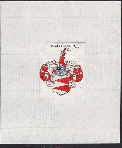 Wecheimer - Wecheimer Wappen Adel coat of arms heraldry Heraldik
