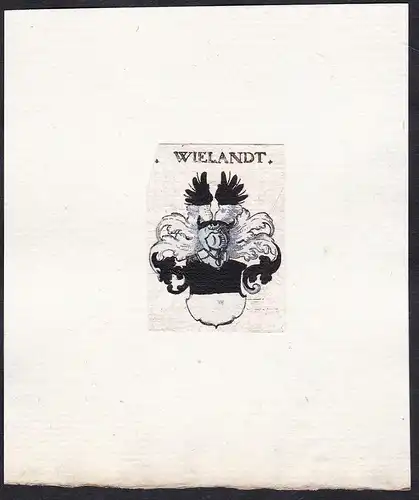 Wielandt - Wielandt Wappen Adel coat of arms heraldry Heraldik