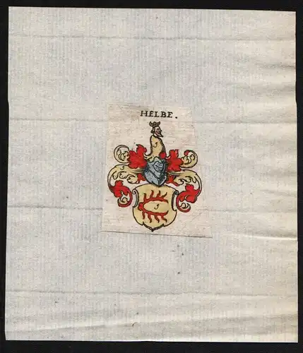 Helbe - Helbe Wappen Adel coat of arms heraldry Heraldik