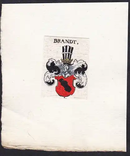 Brandt - Brandt Brand Brant Wappen Adel coat of arms heraldry Heraldik