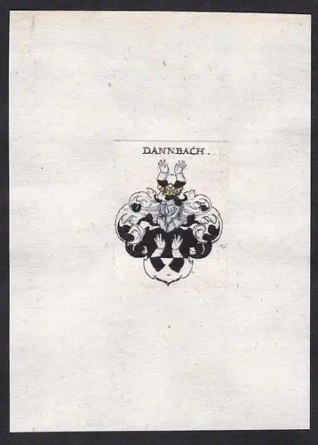 Dannbach - Dannbach Danbach Wappen Adel coat of arms heraldry Heraldik