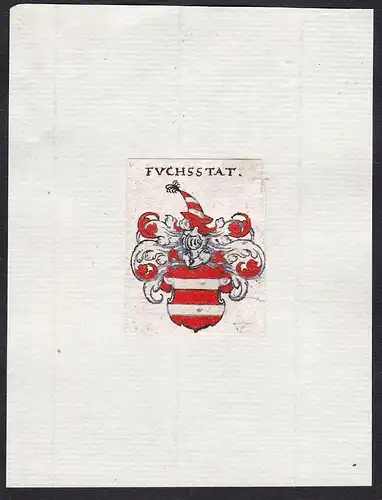 Fuchssstat - Fuchssstat Wappen Adel coat of arms heraldry Heraldik
