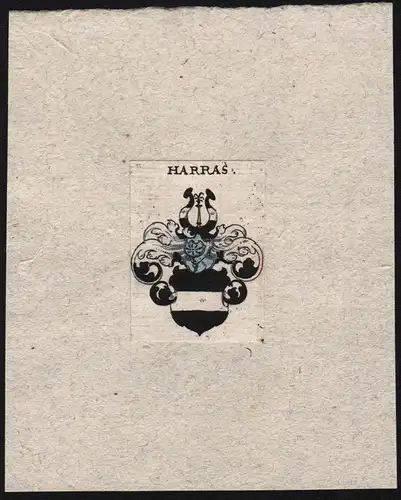 Harras - Harras Wappen Adel coat of arms heraldry Heraldik
