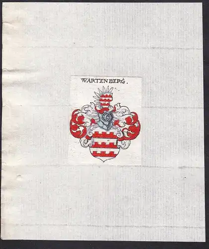 Wartenberg - Wartenberg Wappen Adel coat of arms heraldry Heraldik