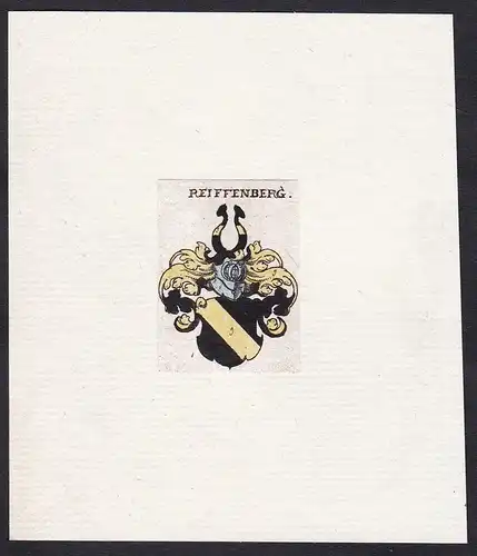 Reiffenberg - Reiffenberg Reifenberg Wappen Adel coat of arms heraldry Heraldik