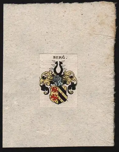Berg - Berg Wappen Adel coat of arms heraldry Heraldik