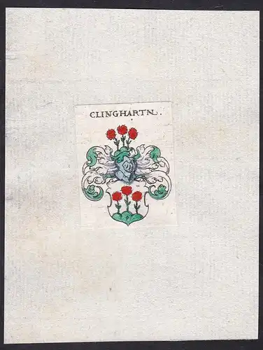 Clinghartn - Clinghartn Klinkhart Klinckhart Wappen Adel coat of arms heraldry Heraldik