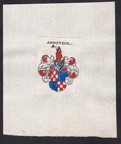 Arnstein - Arnstein Wappen Adel coat of arms heraldry Heraldik