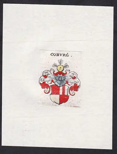 Coburg - Coburg Wappen Adel coat of arms heraldry Heraldik