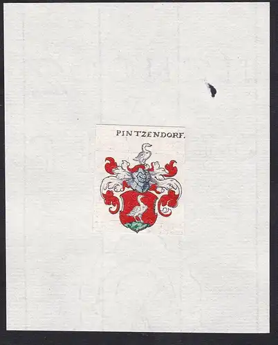 Pintzendorf - Pintzendorf Pinzendorf Wappen Adel coat of arms heraldry Heraldik