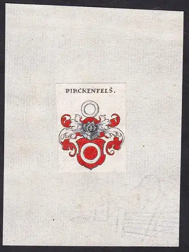 Pirckenfels - Pirckenfels Pirkenfels Wappen Adel coat of arms heraldry Heraldik