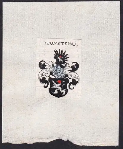 Leonstein - Leonstein Wappen Adel coat of arms heraldry Heraldik