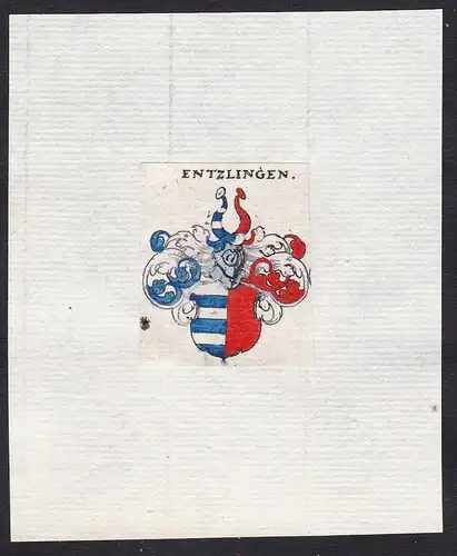 Entzlingen - Entzlingen Wappen Adel coat of arms heraldry Heraldik