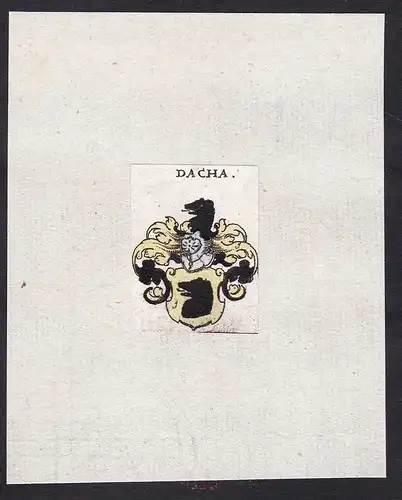 Dacha - Dacha Wappen Adel coat of arms heraldry Heraldik