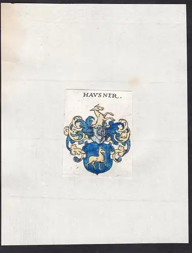 Hausner - Hausner Wappen Adel coat of arms heraldry Heraldik