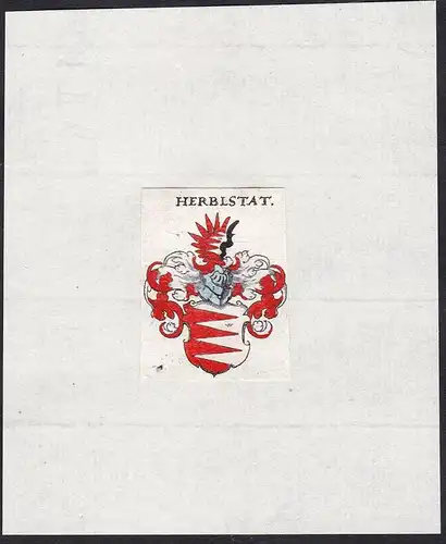 Herblstat - Herblstat Herbelstat Wappen Adel coat of arms heraldry Heraldik