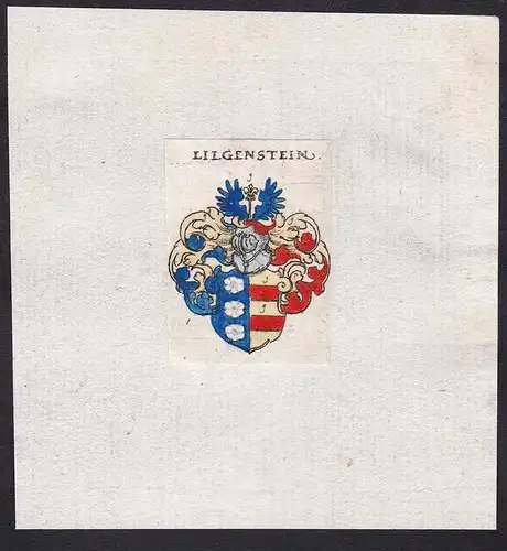 Lilgenstein - Lilgenstein Wappen Adel coat of arms heraldry Heraldik