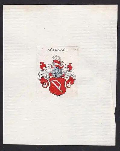 Malkas - Malkas Wappen Adel coat of arms heraldry Heraldik